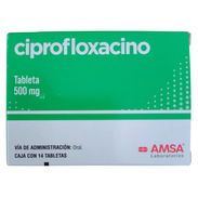 Ciprofloxacino 500mg $1200 Caja con 14 TABLETAS - Img 57196347