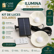 Lámpara de techo con panel solar y mando - Img 56577495