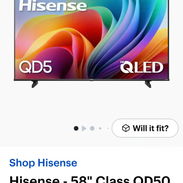 Smart Tv Hisense 58" Roku tv - Img 57663790