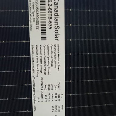 Panel sola 635W - 2/2