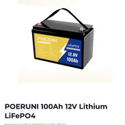batería POERUNI LIFEPO4 100Ah - Img 56936934