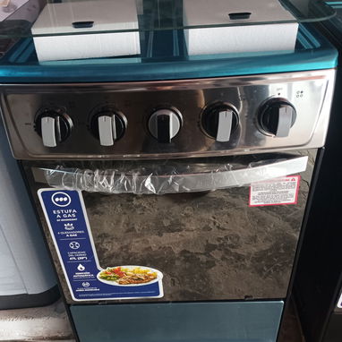 Venta Cocina con horno Premier 4 hornillas, magneto, tapa de cristal, mensajería incluida - Img 117531636