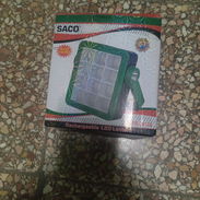 Lámpara recargable con panel solar - Img 56598518