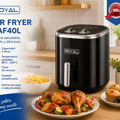Freidora de Aire Royal 4L - 2/2