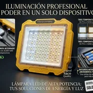 Lámpara led recargable y solar - Img 55684219