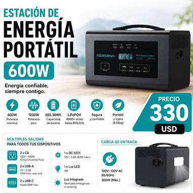 Estación de energía Genercell P800 precio 430 USD - 2/2