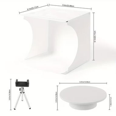 📞53884600.🎇 Caja de Luz 9” con Plato Giratorio Motorizado🎇 Mensajería disponible.🚴 - Img 121101355