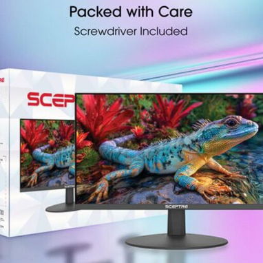 Monitor Gaming Sceptre 22” FHD 144Hz – HDMI y DisplayPort, Altavoces Integrados, Diseño Sin Bordes (E225W-FW144 2026) - Img 127351290