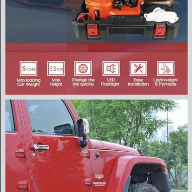 Gatos eléctricos de 5toneladas para autos y camionetas - 3/7