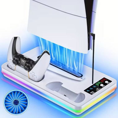 📞53884600.🎇Base multifuncional con sistema de enfriamiento para PS5 🎇 Mensajería disponible.🚴 - Img 121093932