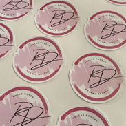 Pegatinas de diferentes formas personalizadas con tu logo. - Img 55583404