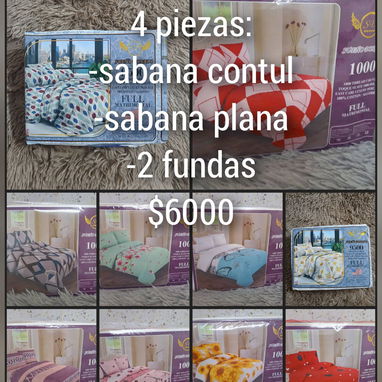 🛏️ Vendo Juegos de Sábanas – Varios tamaños y colores – Microfibra, algodón, lisas o estampadas 🛏️ - Img 123937651