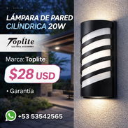 Cilíndrica / Lámpara de Pared Cilíndrica 20w - Img 55646672