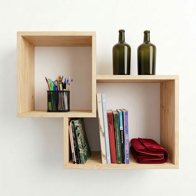 Mueble Estante moderno estilo modular de madera - 2/6