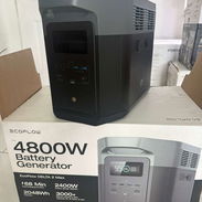 PLANTA ELECTRICA ECOFLOW DELTA 2 MAX DE 2400 W HASTA 4800 W. TENEMOS PANEL SOLAR 400 W Y 600 W.NUEVA - Img 55460627