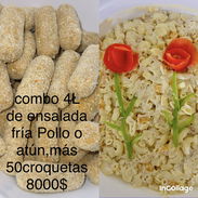 Combos de ensalada,croqueta y panetelas rellenas de leche condensada 😋😋😋😋 - Img 56766144