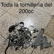 Tornillería nueva completa de mlto automática 4T 200cc Flamingo, Tank y modelos similares - Img 58197223
