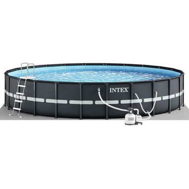 Piscina elevada Ultra XTR® Frame con bomba de filtro de arena – 24′ x 52″ - 4/10