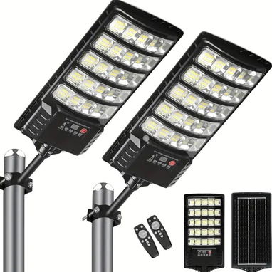 Lámparas led solares con control - Img 120224912