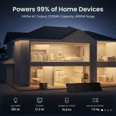 🔋 OUPES Exodus 2400/ 2232Wh/ 4500W Picos– La Estación de Energía más Potente y Versátil ⚡ 💵 $950 USD – ¡Envío gratis! - 8/8