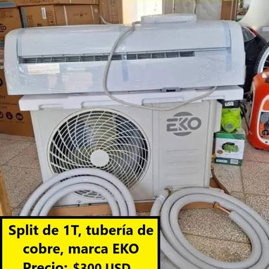 SPLIT 1T CON Y SIN MONTAJE, GARANTÍA DE 1 A 2 AÑOS DE GARANTÍA - Img 118739027