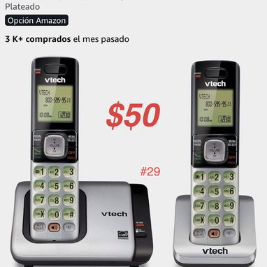 Telefonos Inalambricos desde los $35 1base*Tenemos varias marcas de 1,2,3,4 y hasta 5 bases - Img 116593202