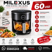 FREIDORA DE AIRE MILEXUS – COCINA FÁCIL Y CON MENOS ACEITE Disfruta tus comidas favoritas crujientes y deliciosas - Img 57233244