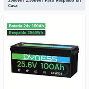 Batería Dyness 24v 100Ah 2560Wh - Img 57890443