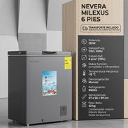 Nevera MILEXUS 6ft³ Precio $340 USD | Maximiza tus Espacios, Transporte Gratis | Doble Función | Garantía Incluida - Img 57655859