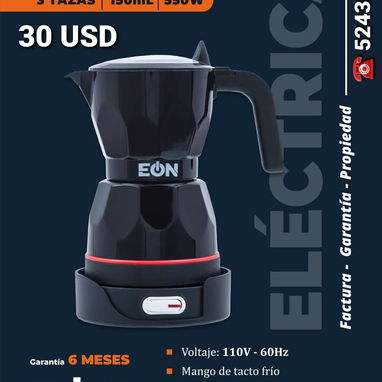 Cafeteras eléctricas 3 y 6 tazas - Img 116252252