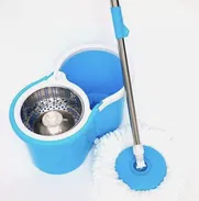Fregonas giratorias con cubo 🗑️ de acero inoxidable - Img 50178663