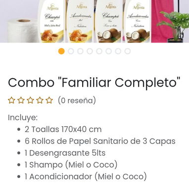 Combos de aseo - 6/7