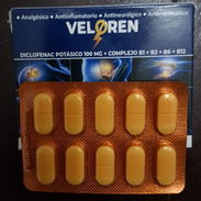 ⚕️- VELOREN, Diclofenaco Potasico 100mg + Complejo B1,B,B6,B12, 1 Tira de 10 Tableta -⚕️ - Img 55540198