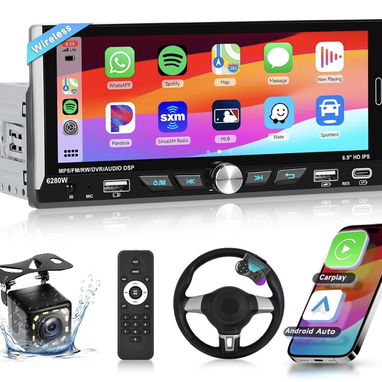Reproductora PARA CARRO CON gpsCÁMARA ANDROID HUECO MÁS PKANOPERO PANTALLA 7” llama 55106915 - Img 120625036