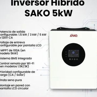Inversor de 5 kw, 10Kw, 12kw marca Saco - Img 118980797