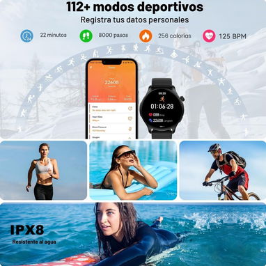 Reloj fitness original Kimeag nuevo en caja - 6/8