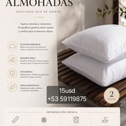 Set 2 Almohadas Hipoalergénicas Down Alternative 65x42 cm - Img 56222822