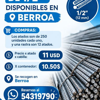 Cabillas de media y 3/8 Disponible!! - 2/2