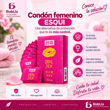 Condones preservativos femeninos mujer protegida condón condon - 5/5