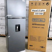 Refrigerador Royal con dispensador de agua 11 pies 510 y 15 pies 550 USD - Img 55638276