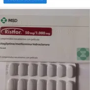 Sitagliptina(50 mg)-metformina (1000 mg) blister de 14 tabletas - Img 55396655