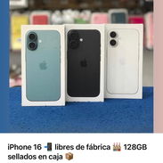 IPhone 16 SELLADOS EN CAJA Sim física - Img 55074905