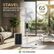 RECARGABLE // VENTILADOR RECARGABLE - Img 54675342