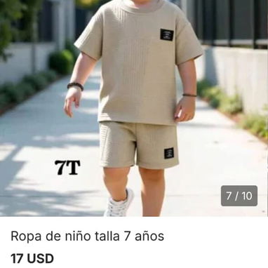 Ropa de niño talla 7 años - Img 125107584