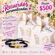 Pulseras tejidas +cajita de regalo - Img 57800023