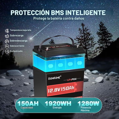 Baterías LIFEPO4 de varias capacidades, todas nuevas en caja y con servicio de mensajería disponible... 53610767 - 3/6