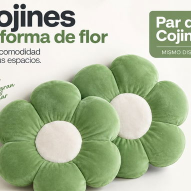 🌸 Cojín de Felpa Premium en Forma de Flor 🌸 - 2/4