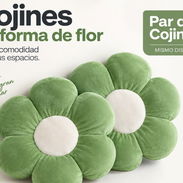 Cojín de Felpa Premium en Forma de Flor 🌸¡El toque aesthetic y ultra cómodo que tu habitación necesita!✨💰25 USD el par - Img 57531671