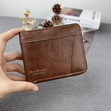 Billeteras de hombre de zipper, compactas - Img 102577056