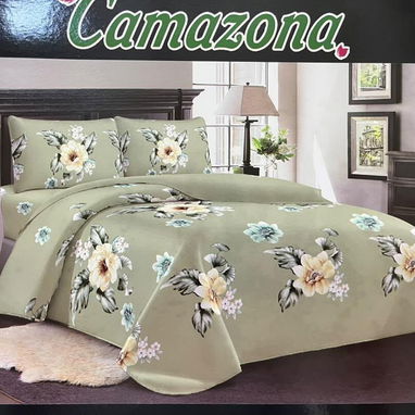 Juego de sábanas cameras o full Camazona 100% algodón  (4 piezas) (No edredón)  en 6000cup ( hay más modelos) - 3/10